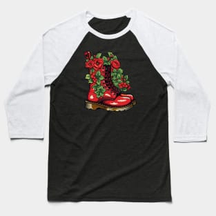 Christmas Boots Baseball T-Shirt